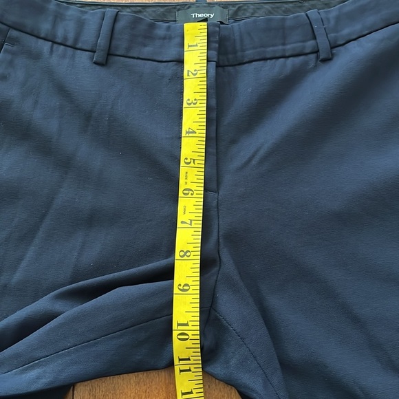 Vintage Theory Testra 2C Contour Wool
 Navy Pants Size 8 Made in USA - Picture 8 of 9